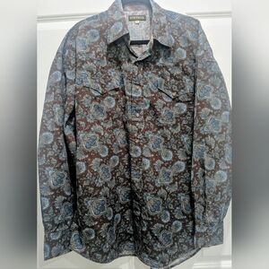 Stetson Mens Western Shirt. XL